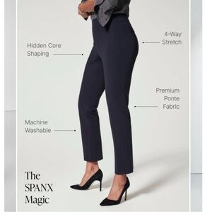 SPANX PerfectFit Ponte‎ Slim Straight Pant Sz 2X